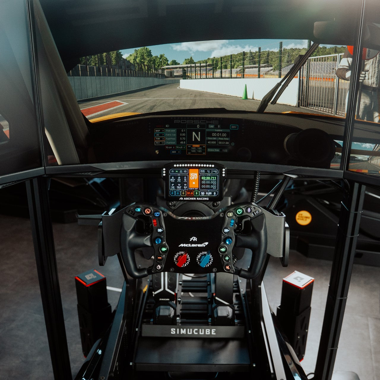 Plate-forme de course Sim professionnelle