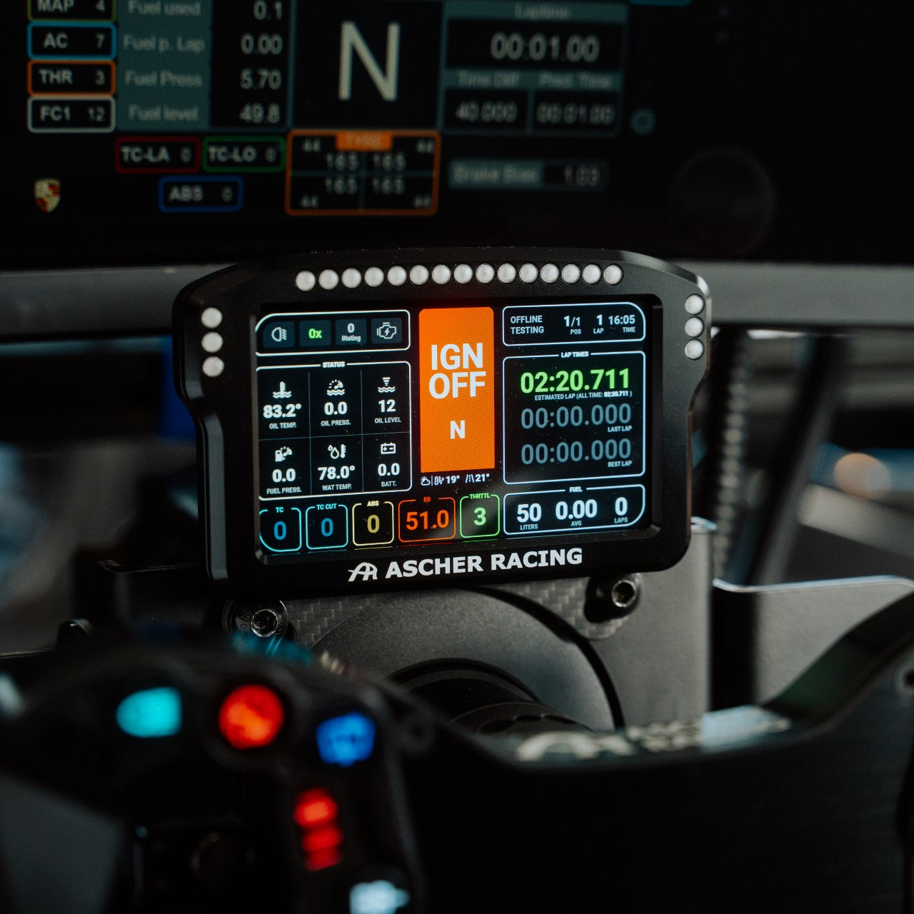 Plate-forme de course Sim professionnelle