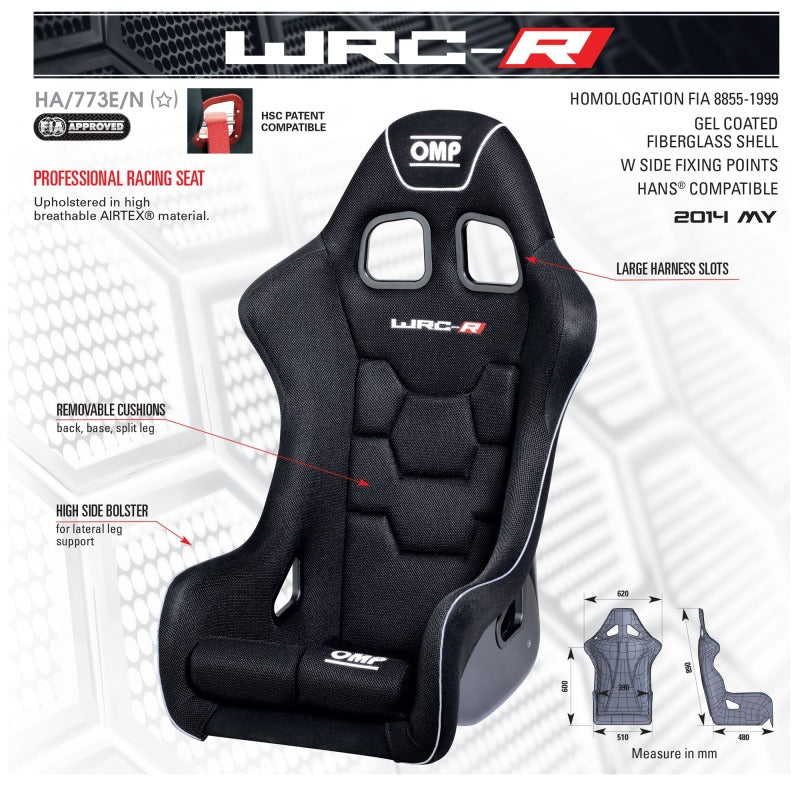 OMP WRC-R Sitz