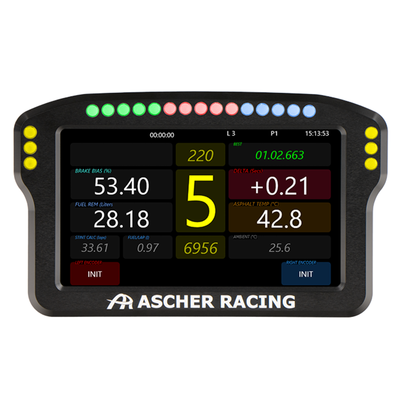 Ascher Racing Dashboard
