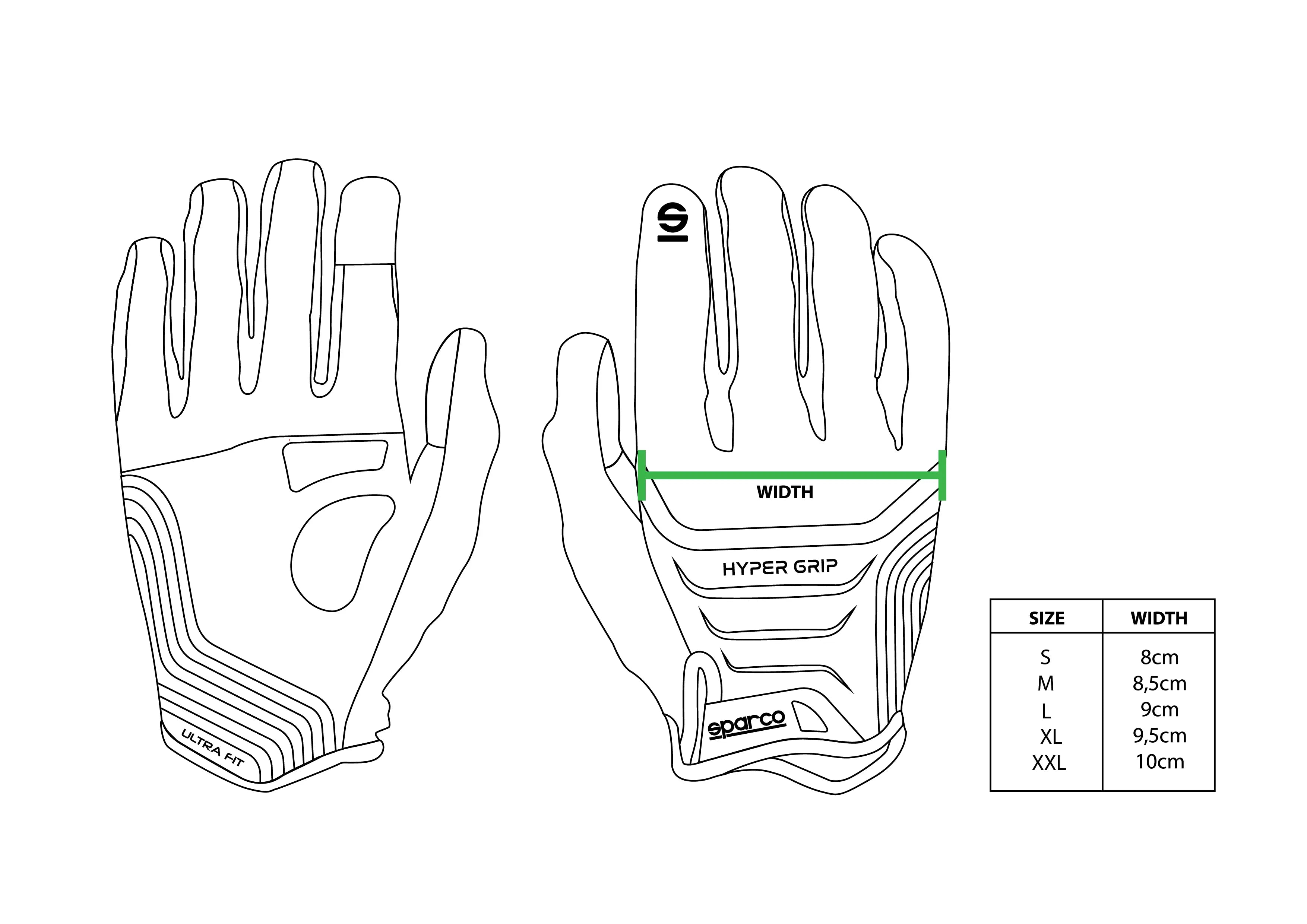 sparco hypergrip gaming handschuhe Sparco Sim Racing Handschuhe Hypergrip+ – SimRacingWorld