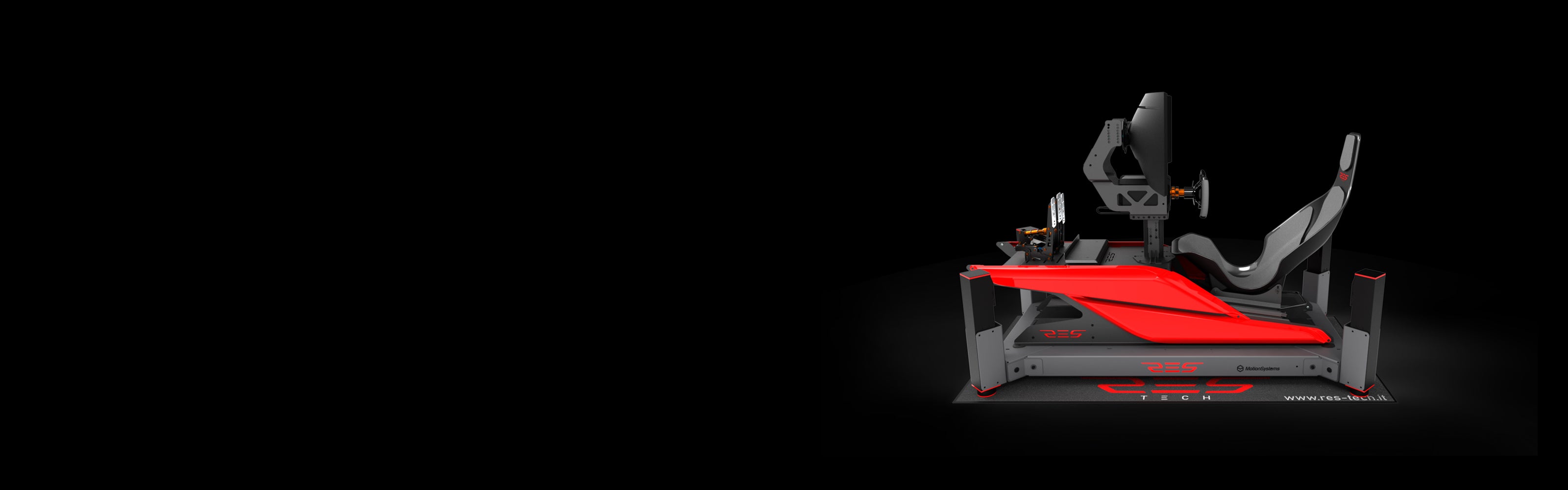 Voll ausgestattetes Simracing Formula Cockpit von ResTech