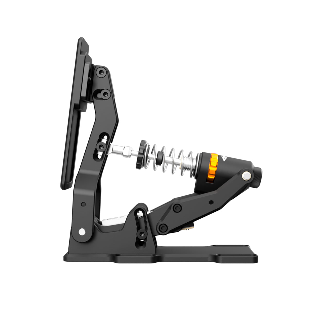 Simucube Gaspedal, Simracing, Seitenansicht