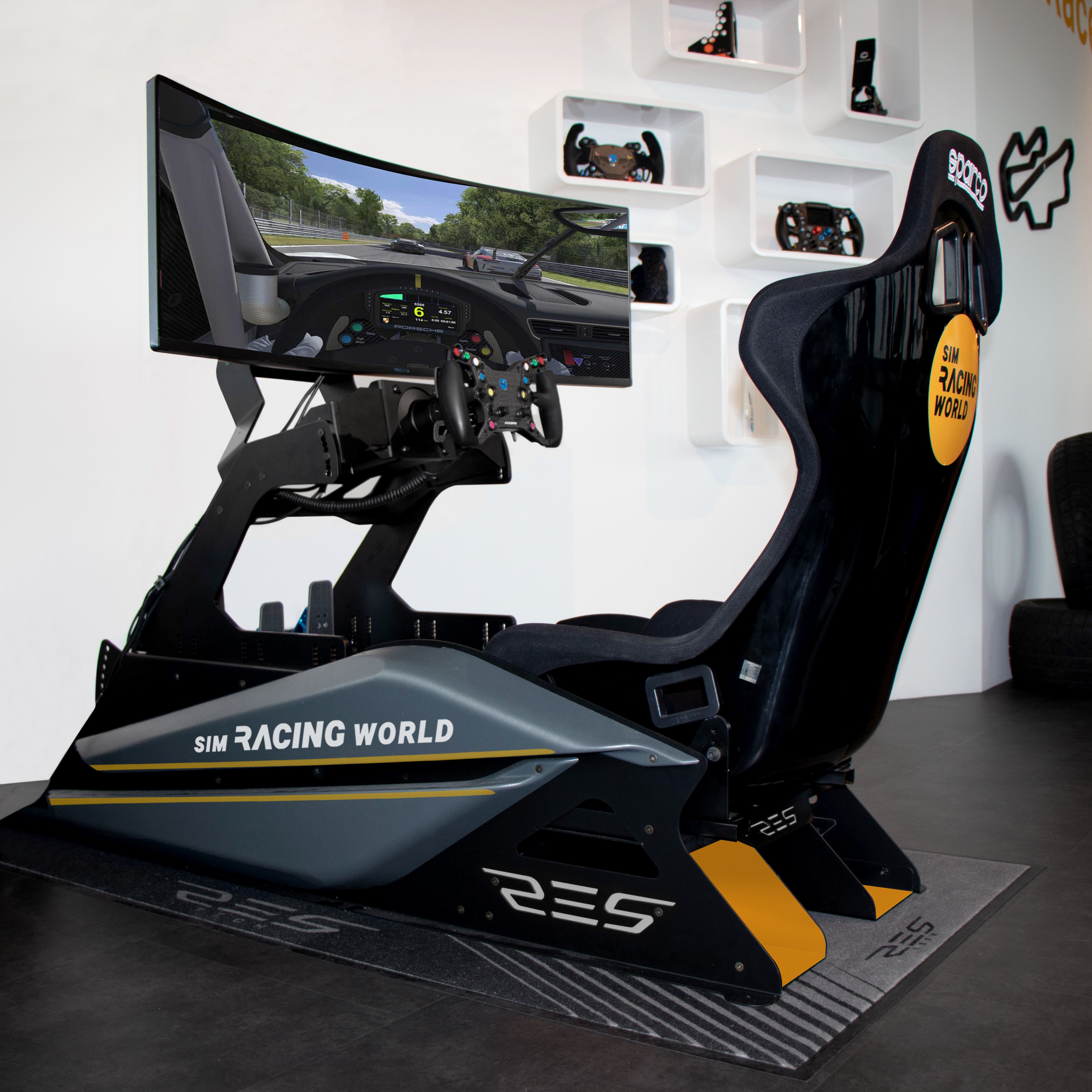 Plate-forme de course Sim avancée