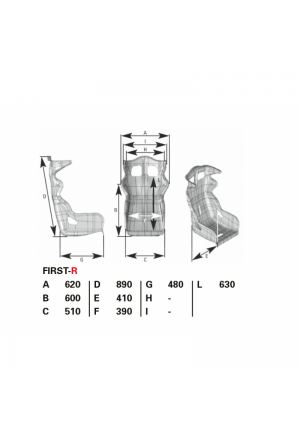 OMP First R Seat